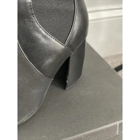 Alias Mae Akilina Boots Black Burnished Leather-Size US 6 / EUR 36 - Picture 4 of 9